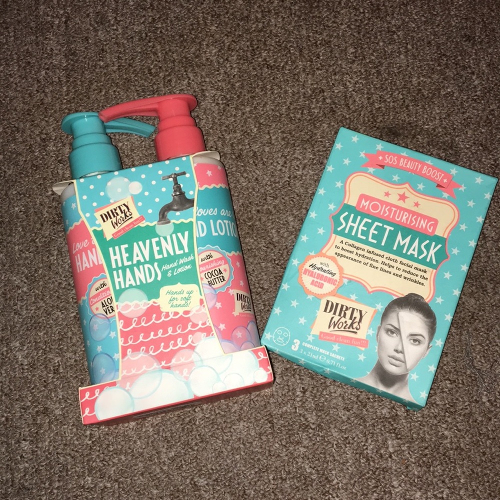 Brand New hand lotion,sheet mask set